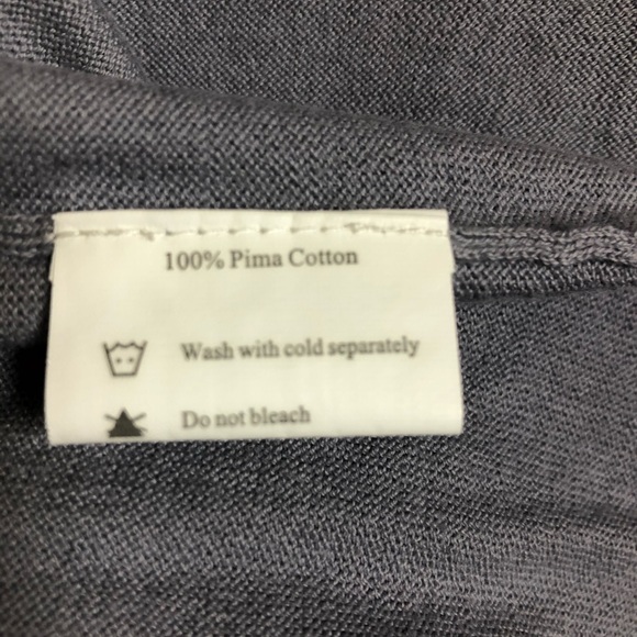 Men’s Wilfred Newman grey 100% Pima Cotton shirt - Picture 4 of 4